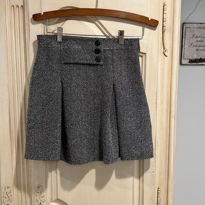 Black Tweed Skirt
